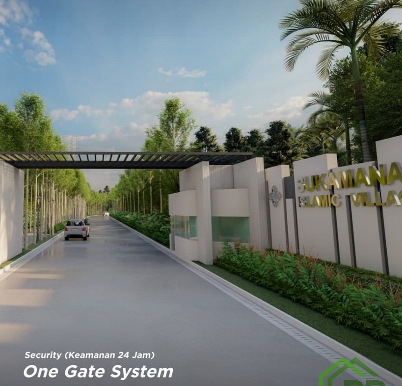 perumahan syariah sukamanah islamic village purwakarta one gate system